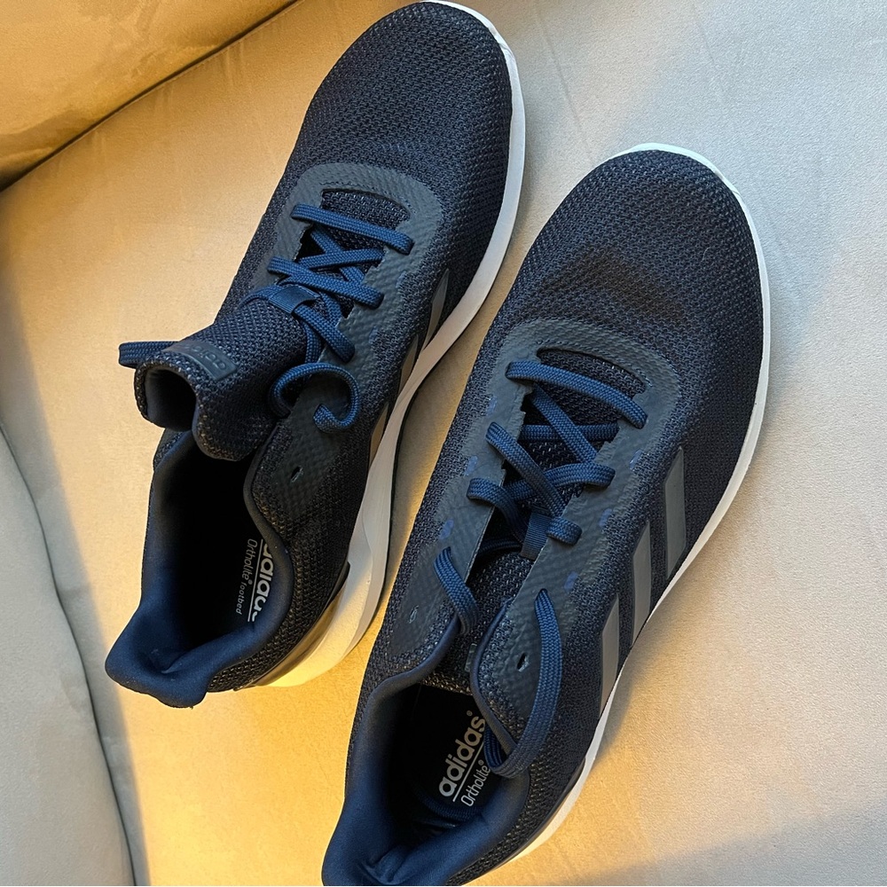 Adidas darn blue cloud foam sneakers